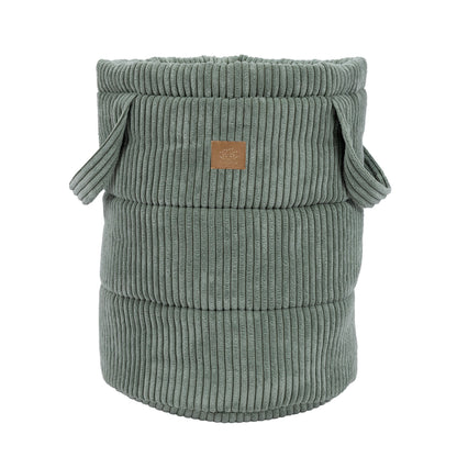 Toy Storage Basket for Kids – Olive Green